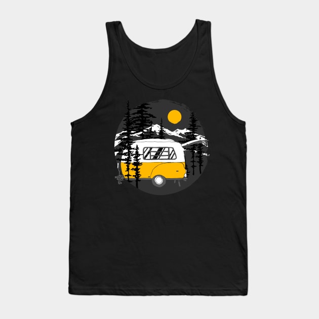 Camper Van Tank Top by quilimo